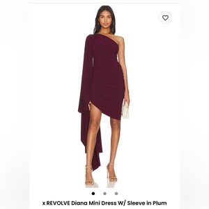 Diana Mini Dress with Sleeve Norma Kamali